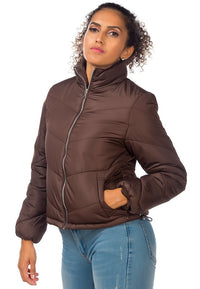 LONG SLEEVES PUFFER JACKET