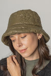 Flower Padded Bucket Hat