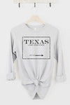 TEXAS LONE STAR STATE LONG SLEEVE TEE