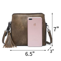 Mini crossbody bag square