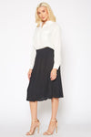 PLEIONE Pleated Skirt