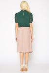 PLEIONE Pleated Skirt