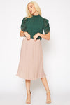 PLEIONE Pleated Skirt