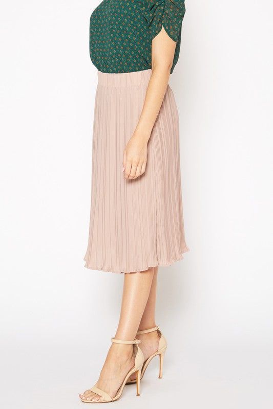 PLEIONE Pleated Skirt