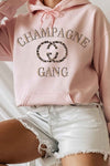 CHAMPAGNE GANG HOODIE PLUS SIZE