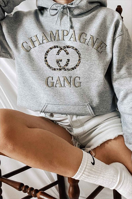 CHAMPAGNE GANG HOODIE PLUS SIZE