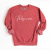 Just Forgiven Cursive Sweatshirt