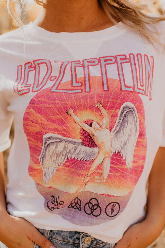 Led Zeppelin Quarter Sleeve Tee