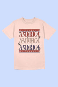 AMERICANA PATRIOTIC GRAPHIC TEE