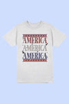 AMERICANA PATRIOTIC GRAPHIC TEE