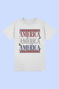 AMERICANA PATRIOTIC GRAPHIC TEE