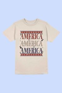 AMERICANA PATRIOTIC GRAPHIC TEE