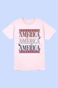 AMERICANA PATRIOTIC GRAPHIC TEE