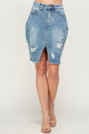 Ladies Denim Skirt