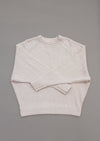 SWEATER OVERSIZE - KNIT PEARL ivory by BERENIK