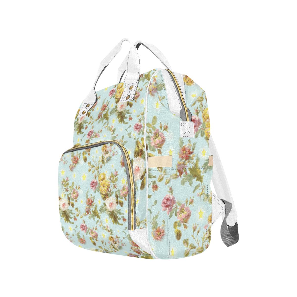 Baroque flowers N Stars Backpack by interestprint - East Hills Casuals