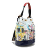 NICOLE LEE MULTIFUNCTIONAL BUCKET BAG BACKPACK