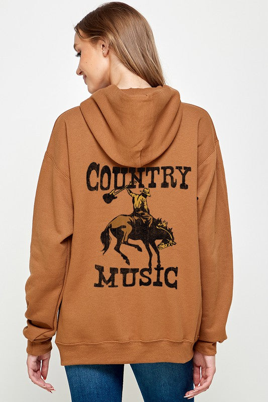 COUNTRY MUSIC VINTAGE  GRAPHIC  HOODIE SWEATSHIRTS