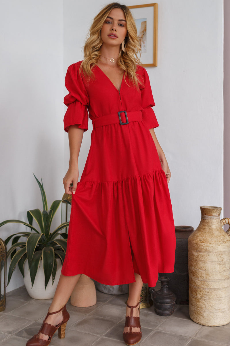 Peony Midi Dress by ELF - East Hills Casuals