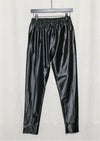 ELEGANT SWEATPANTS - black shiny by BERENIK