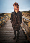 COAT TWEED - black/white by BERENIK