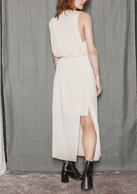 DRESS LONG SLEEVELESS - creme by BERENIK