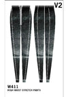 ELEGANT SWEATPANTS - black shiny by BERENIK