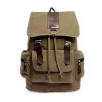 Back To Campus Canvas Backpack