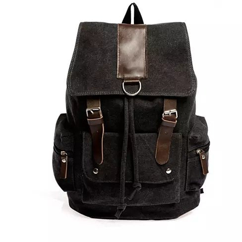 Back To Campus Canvas Backpack