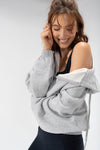 Zip Cloud Hoodie - Heather Grey 