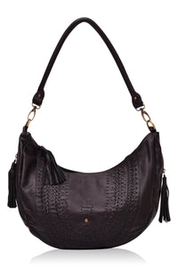 Elysian Coast Leather Crossbody Bag by ELF