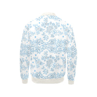 Blue Lace N stars Bomber Jacket by Stardust