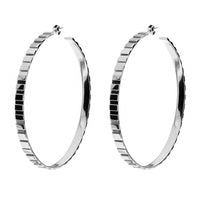 Rectangle Step Pattern Hoops by eklexic