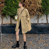 Safari Khaki Trench Coat by White Market