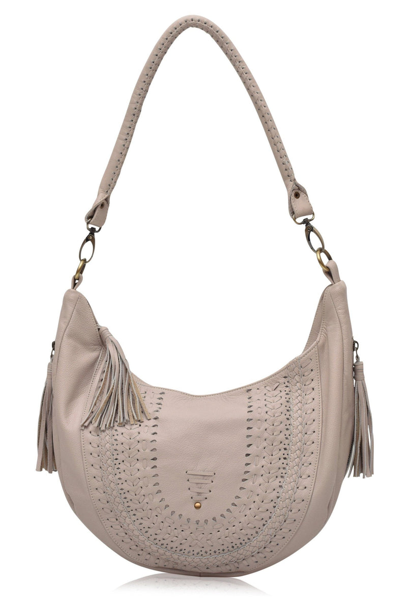 Elysian Coast Leather Crossbody Bag by ELF