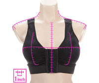 InstantRecoveryMD Compression Bra W/ Hook-N-Eye Front & Shoulders MD229 by InstantFigure INC