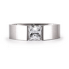 RG097W B.Tiff Tension 1 ct Princess Cut Tall Solitaire Ring by B.Tiff New York (Retail)