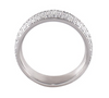 RG130W B.Tiff Three-Row Eternity Ring by B.Tiff New York (Retail)