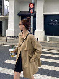 Safari Khaki Trench Coat by White Market