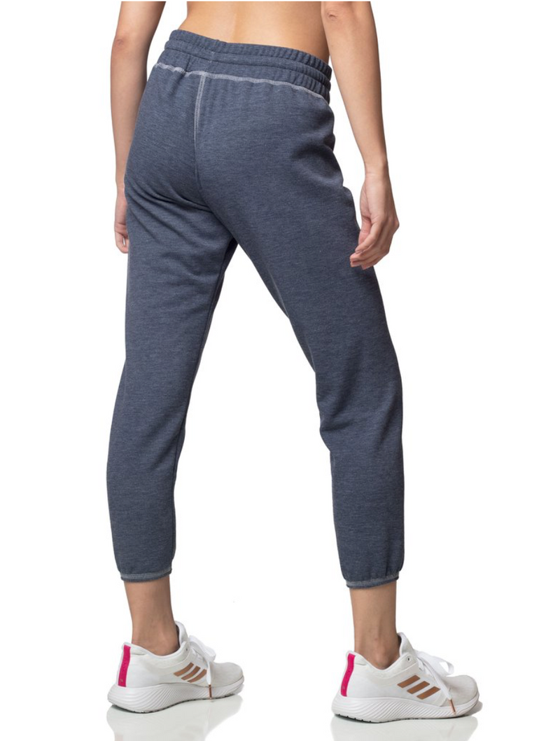 Emily Hsu Sky Denim Cropped Jogger - East Hills Casuals