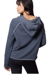 Emily Hsu Sky Denim Long Sleeve Pocket Hoodie - East Hills Casuals