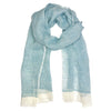 Gauze Linen Two Tone Scarf by SLATE + SALT