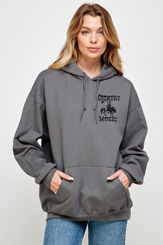 COUNTRY MUSIC VINTAGE  GRAPHIC  HOODIE SWEATSHIRTS