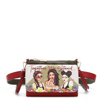 NICOLE LEE TOGETHER WE STAND FANNY PACK CROSSBODY