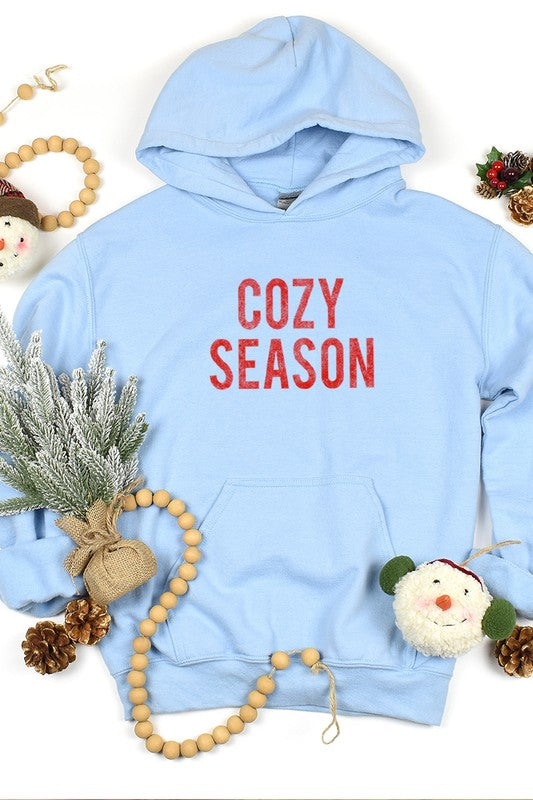 COZY SEASON GRAPHIC  HOODIE