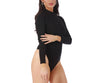 InstantFigure Bodysuit W/Mock Neck and Long Sleeves 169703 by InstantFigure INC