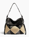 Bali Novelty Double Entry Hobo Handbag