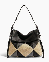 Bali Novelty Double Entry Hobo Handbag