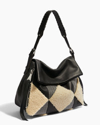 Bali Novelty Double Entry Hobo  handbag