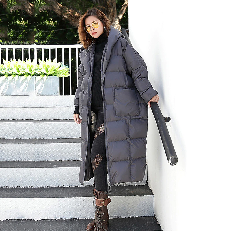 Hina Loose Hooded Parka by Marigold Shadows